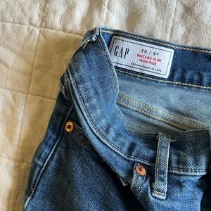 Gap Vintage Slim High Rise Jeans